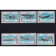 CUBA 1979 SERIE COMPLETA DE ESTAMPILLAS NUEVAS MINT AVIONES